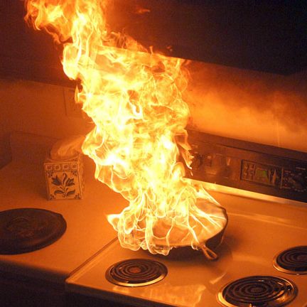 fire in your house
