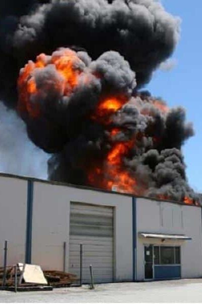 Fire damage restoration commercial fire damage